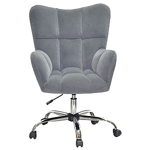 Кресло Onder Mebli OLIVER CH-Office Серый B-1004 Бархат