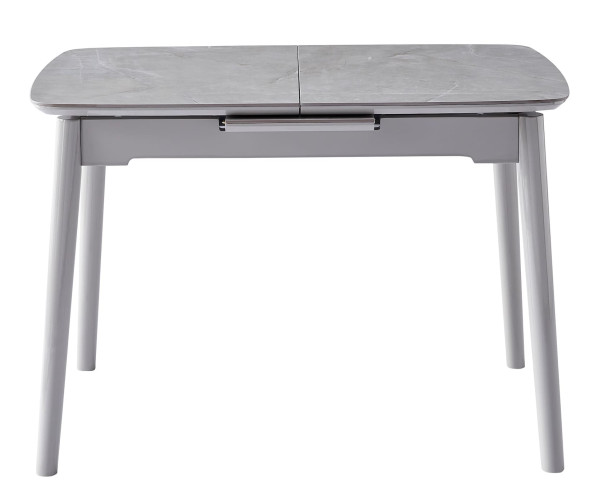 Керамический стол раскладной обеденный Onder Mebli Fox Серый глянец-3