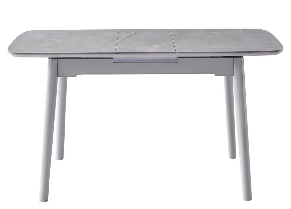 Керамический стол раскладной обеденный Onder Mebli Fox Серый глянец-1