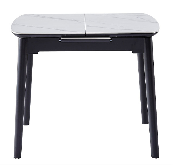 Керамический стол раскладной обеденный Onder Mebli Fox Белый-3