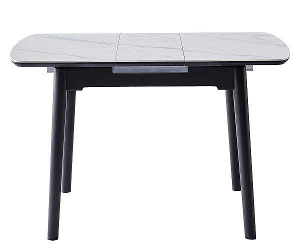 Керамический стол раскладной обеденный Onder Mebli Fox Белый-1