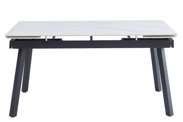 Керамический стол раскладной обеденный Onder Mebli London Белый глянец-2