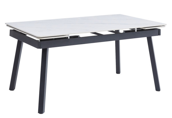 Керамический стол раскладной обеденный Onder Mebli London Белый глянец-1