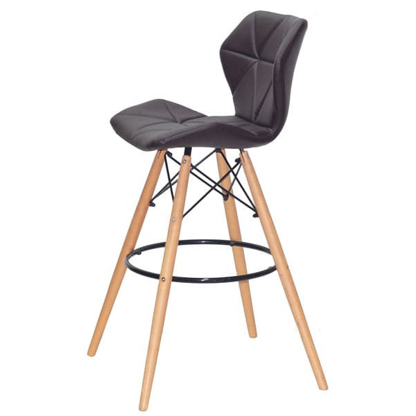 Барний стілець Onder Mebli Greg BAR 75 Коричневий 1015 Екошкіра-3