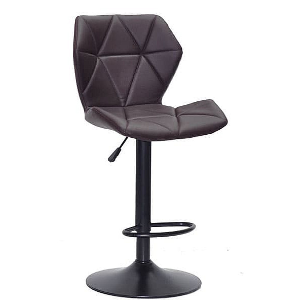 Барный стул Onder Mebli Torino BAR BK - BASE Коричневый 1015 Экокожа-0