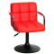 Стілець Onder Mebli Arno-Arm BK-BASE Червоний 1007-0-thumb