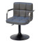 Стілець Onder Mebli Arno-Arm BK-BASE Сірий 1001-1-thumb