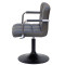 Стілець Onder Mebli Arno-Arm BK-BASE Сірий 1001-2-thumb