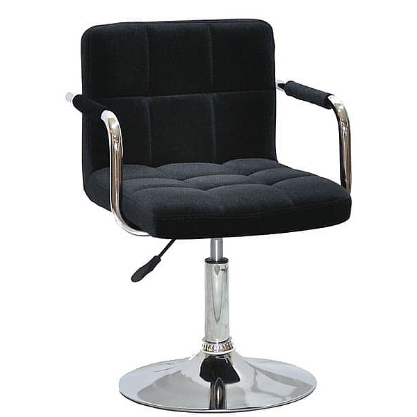 Стул Onder Mebli Arno-Arm CH-BASE Черный B-1011 Бархат-0