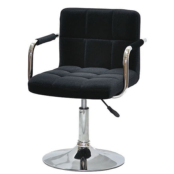 Стул Onder Mebli Arno-Arm CH-BASE Черный B-1011 Бархат-1