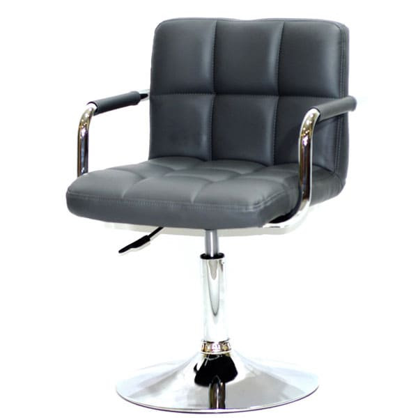 Стілець Onder Mebli Arno-Arm CH-BASE Сірий 1001-1