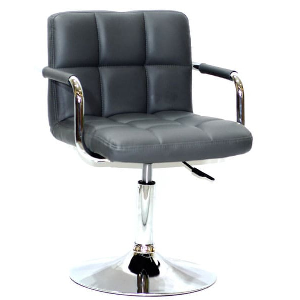 Стілець Onder Mebli Arno-Arm CH-BASE Сірий 1001-0