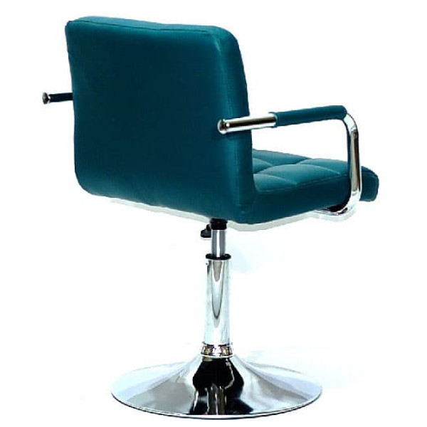 Стілець Onder Mebli Arno-Arm CH-BASE Зелений 1002 Екошкіра-2