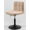Стул Onder Mebli Arno BK-BASE Бежевый B-1005 Бархат-1-thumb