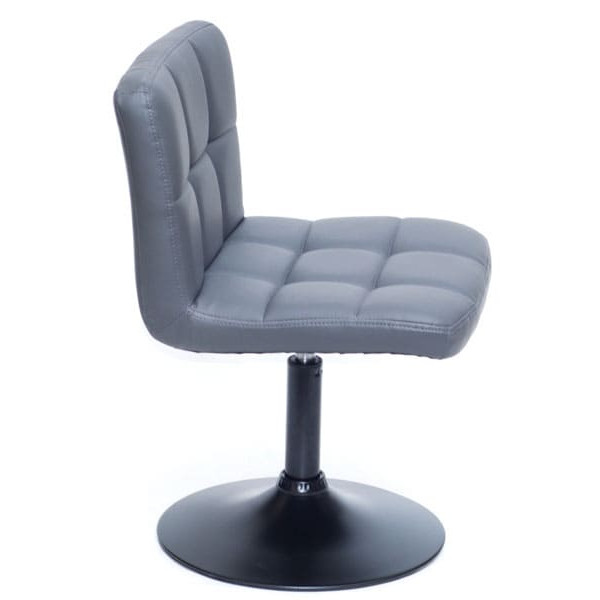 Стул Onder Mebli Arno BK-BASE Серый 1001 Экокожа-2