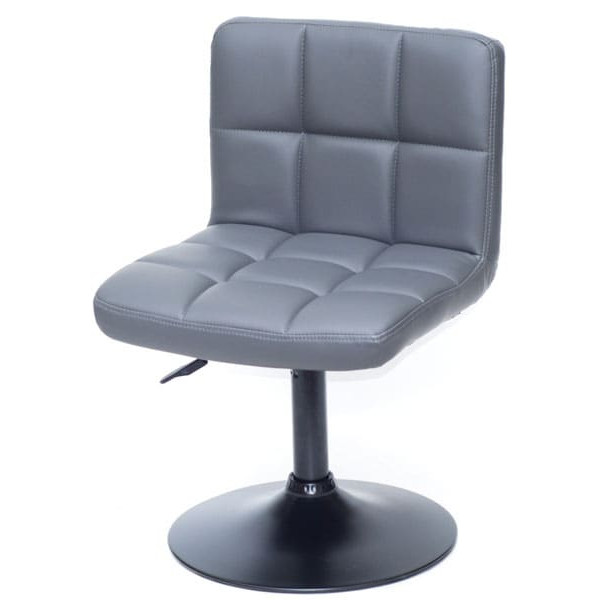 Стул Onder Mebli Arno BK-BASE Серый 1001 Экокожа-1