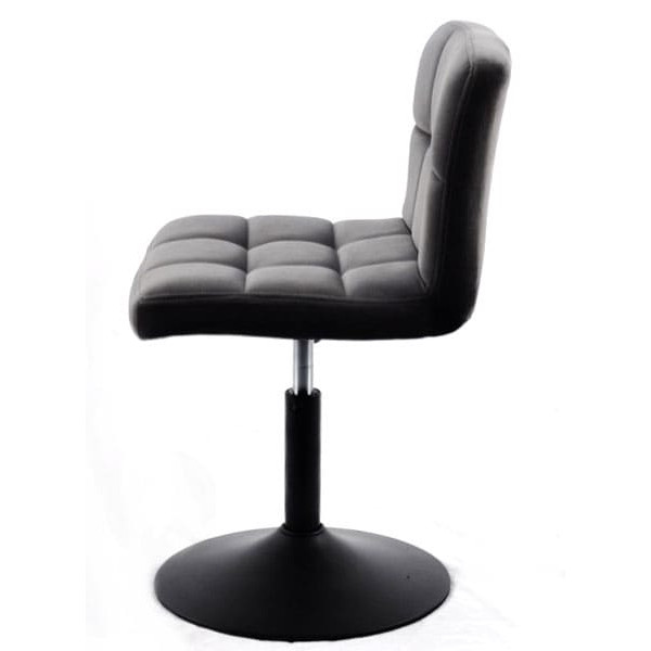 Стул Onder Mebli Arno BK-BASE Серый B-1004 Бархат-2