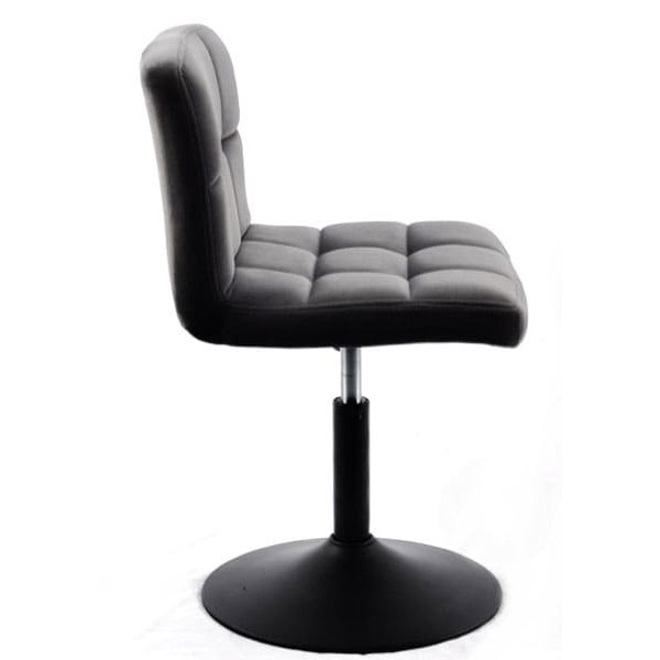 Стул Onder Mebli Arno BK-BASE Серый B-1004 Бархат-3