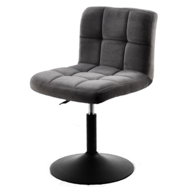 Стул Onder Mebli Arno BK-BASE Серый B-1004 Бархат-1