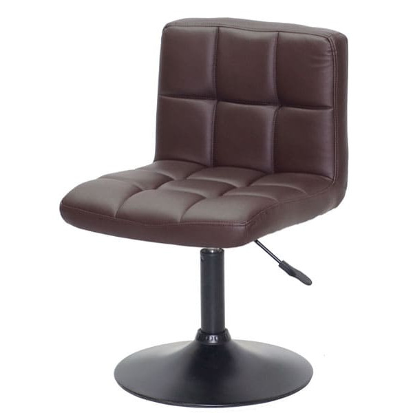 Стілець Onder Mebli Arno BK-BASE Темно-коричневий 1015 Екошкіра-1