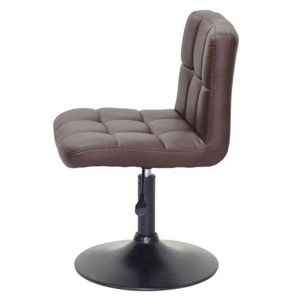 Стілець Onder Mebli Arno BK-BASE Темно-коричневий 1015 Екошкіра-2