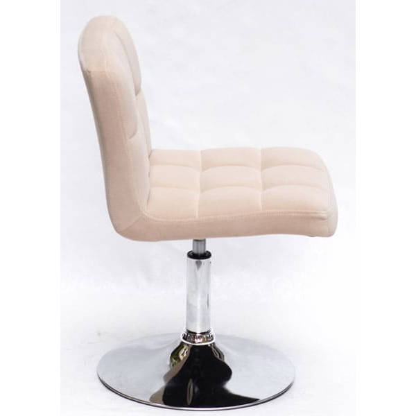 Стілець Onder Mebli Arno CH-BASE Бежевий B-1005 Оксамит-2