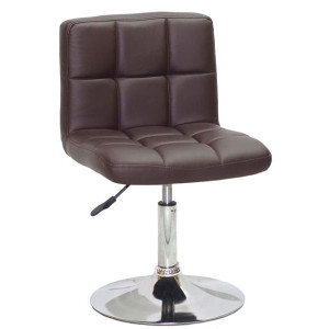 Стілець Onder Mebli Arno CH-BASE Темно-коричневий 1015 Екошкіра