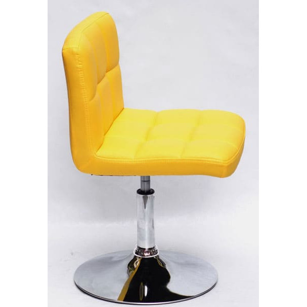 Стілець Onder Mebli Arno CH-BASE Жовтий 1006 Екошкіра-3