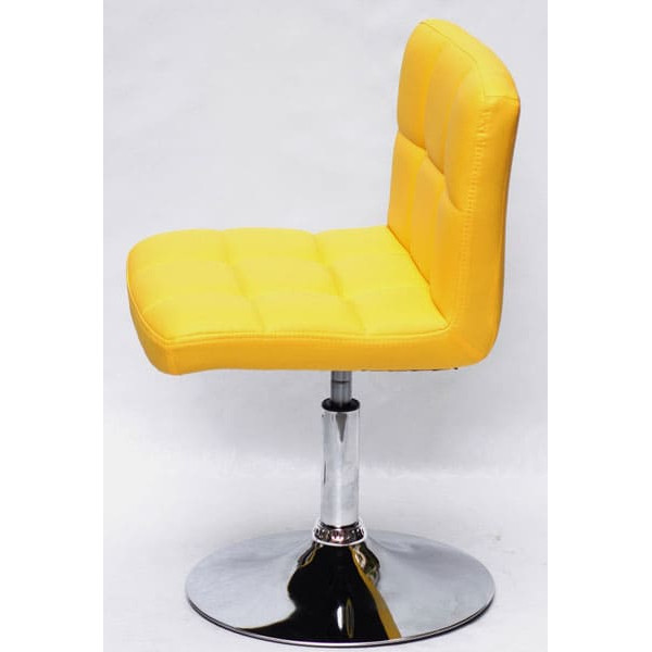 Стілець Onder Mebli Arno CH-BASE Жовтий 1006 Екошкіра-2