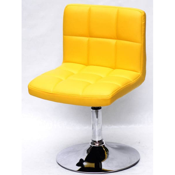 Стілець Onder Mebli Arno CH-BASE Жовтий 1006 Екошкіра-1