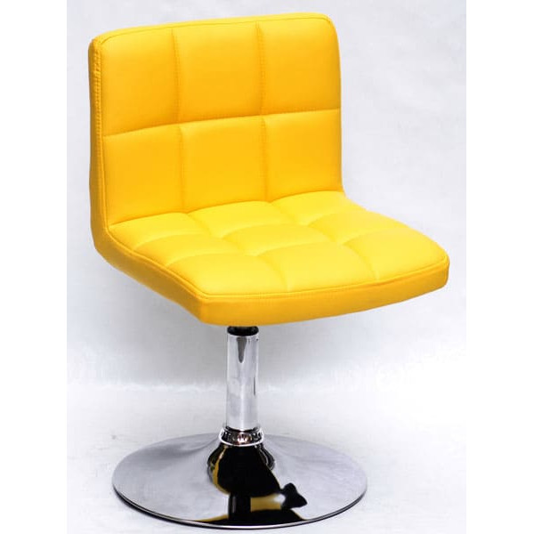 Стілець Onder Mebli Arno CH-BASE Жовтий 1006 Екошкіра-0