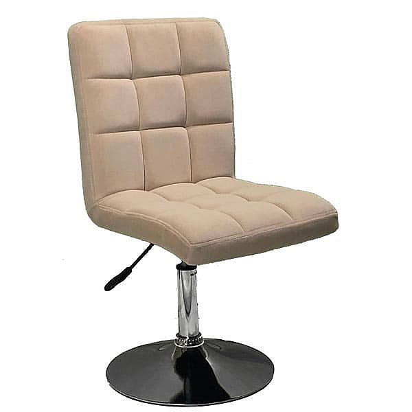 Стілець Onder Mebli Augusto CH-BASE Бежевий B-1005 Оксамит-0