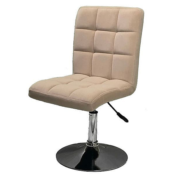 Стілець Onder Mebli Augusto CH-BASE Бежевий B-1005 Оксамит-1