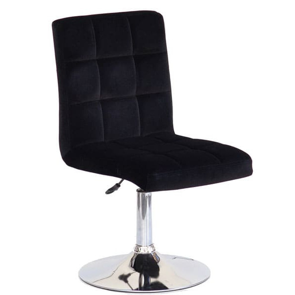 Стілець Onder Mebli Augusto CH-BASE Чорний B-1011 Оксамит-0