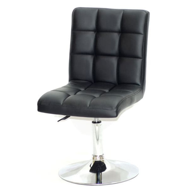 Стул Onder Mebli Augusto CH-BASE Черный Экокожа-1