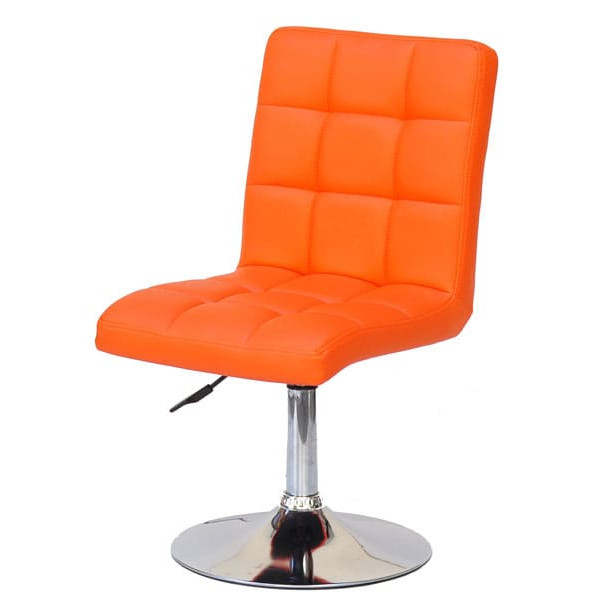 Стілець Onder Mebli Augusto CH-BASE Оранж 1012 Екошкіра-1