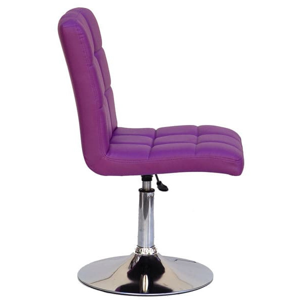 Стілець Onder Mebli Augusto CH-BASE Пурпур 1010 Екошкіра-3