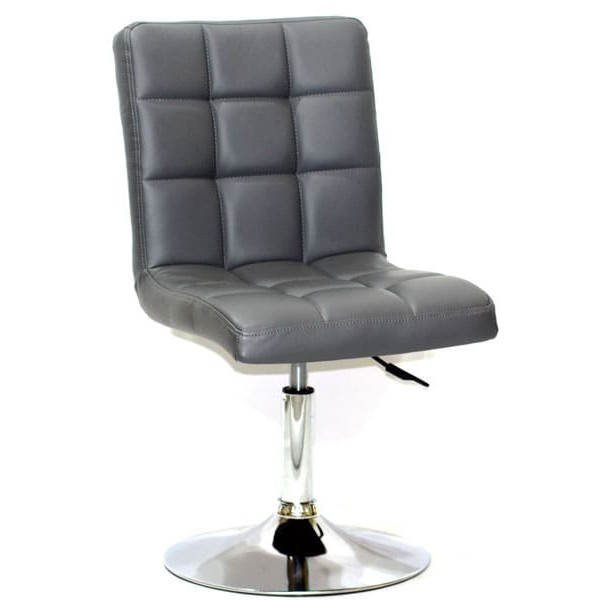 Стул Onder Mebli Augusto CH-BASE Серый 1001 Экокожа-0