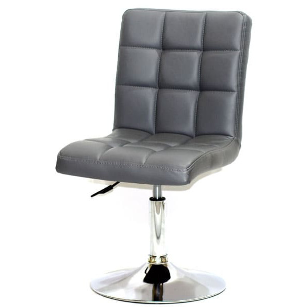 Стул Onder Mebli Augusto CH-BASE Серый 1001 Экокожа-1