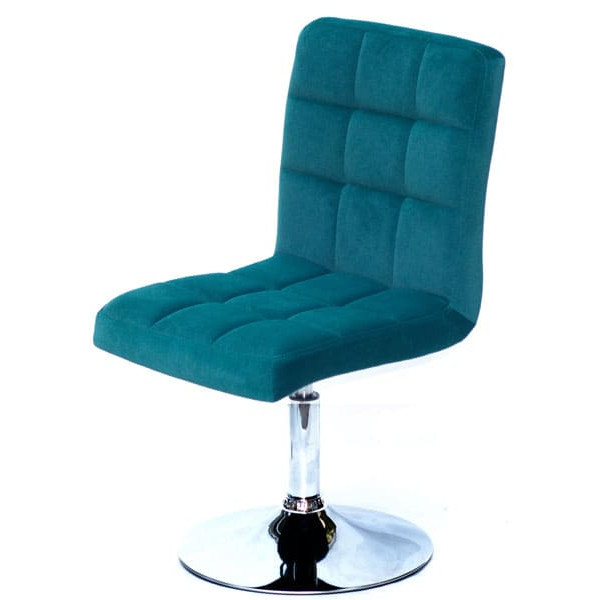 Стілець Onder Mebli Augusto CH-BASE Зелений B-1003 Оксамит-1
