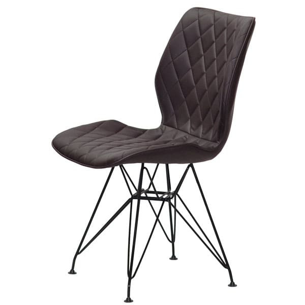 Стул Onder Mebli Nolan BK-ML Коричневый 1015 Экокожа-3