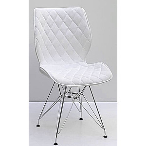 Стілець Onder Mebli Nolan CH-ML Білий SH-4 Шеніл