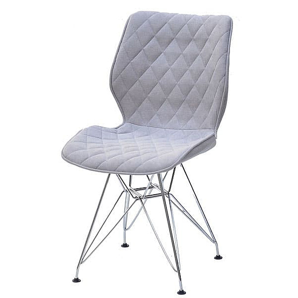 Стул Onder Mebli Nolan CH-ML Светло-серый SH-3 Шенилл-1