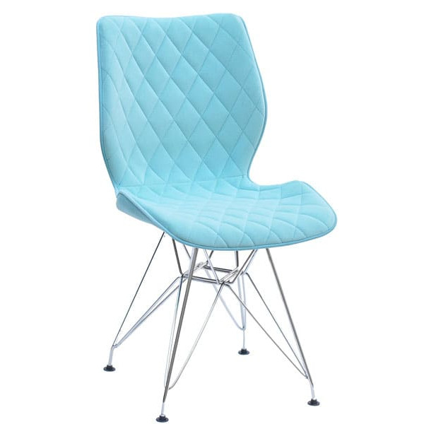 Стул Onder Mebli Nolan CH-ML Голубой B-1019 Бархат-0