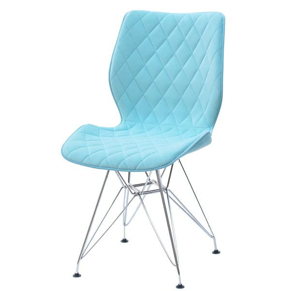 Стул Onder Mebli Nolan CH-ML Голубой B-1019 Бархат-1