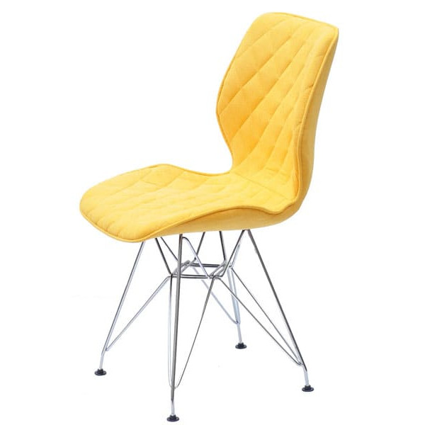 Стілець Onder Mebli Nolan CH-ML Жовтий SH-5 Шеніл-3