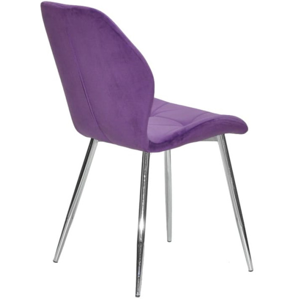 Стул Onder Mebli REMI CH Пурпурный QR-857 Бархат-2