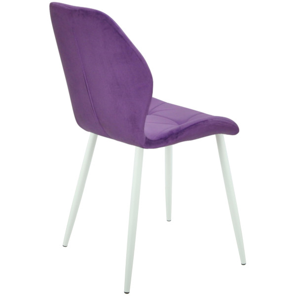 Стул Onder Mebli REMI WT Пурпурный QR-857 Бархат-1