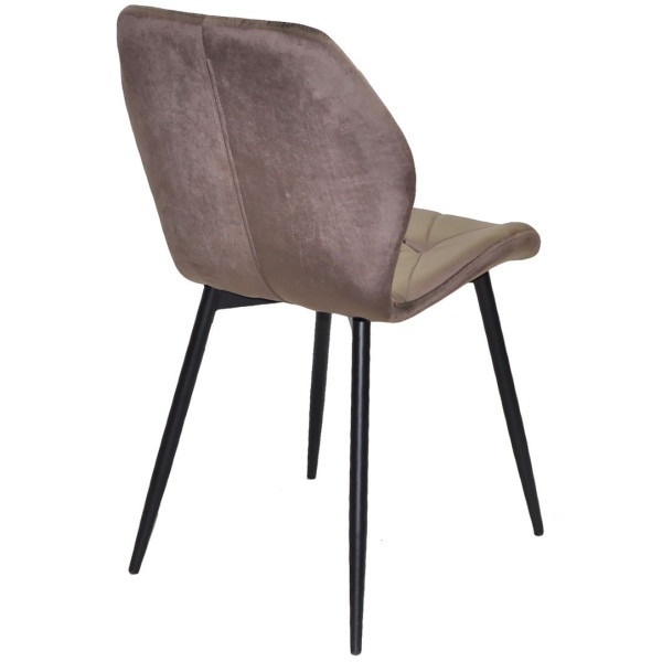 Стілець Onder Mebli REMI BK Шоколад UC-908 Оксамит-3