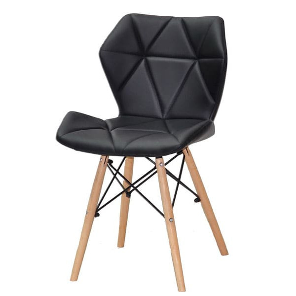 Стул Onder Mebli Greg Черный Экокожа-1